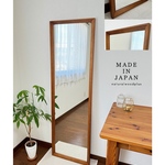 new【日本製】カットデザインミラー　全身鏡　ジャンボミラーアンティーク調