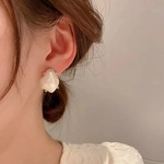 バロック風 デザインパールピアス