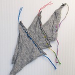 1/6ドールサイズ　三角ストール