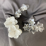 No.11《アメリカンフラワー》　ブライダル　ウェディングアクセサリー　成人式　結婚式　振袖　和装　洋装