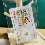 合格祈願のお守り福蔵鶴（銀色）／学業成就を願う和風折り鶴ギフト