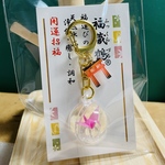 恋愛成就祈願 縁結び祈願福蔵鶴ふっくらづるS 桃色ピンク色　恋愛、良縁、美、優しさ、若さ、思いやり　日本　和風　鳥居　神社　神　福運びの縁起物、開運招福アイテム、お守りギフト、プレゼント予算1500円