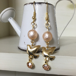 SALE☆小鳥モチーフピアス