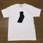 手書きTシャツ「足様」MS