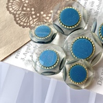 【15mm 4個set】 飾り ボタン ◆534◆ レトロ アンティーク ヴィンテージ