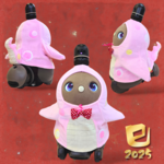 着ぐるみ【巳】ヘビ　ピンク　受注販売！
