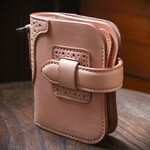 レザークラフト　財布　栃木レザー　本革