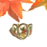 【再販】秋の紅葉🍁リング