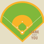 オーダー品　野球メッセージカード