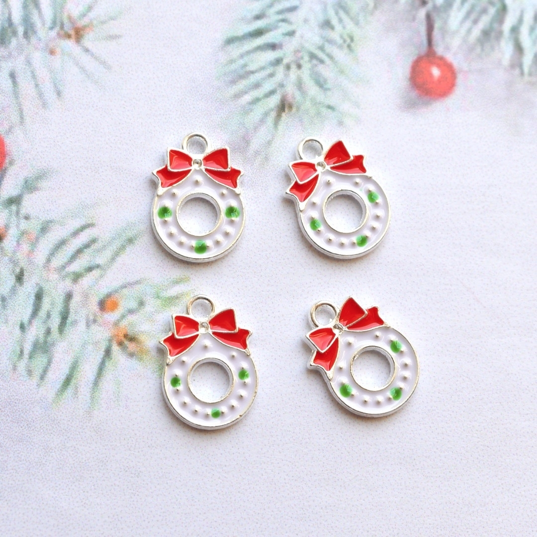 クリスマスリース⭐️ハンドメイド　✨ピンク＆ゴールド✨　2点おまとめ 27e2885d0db57d16df734ed38bf0af