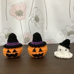 ハロウィンのカボチャとオバケ