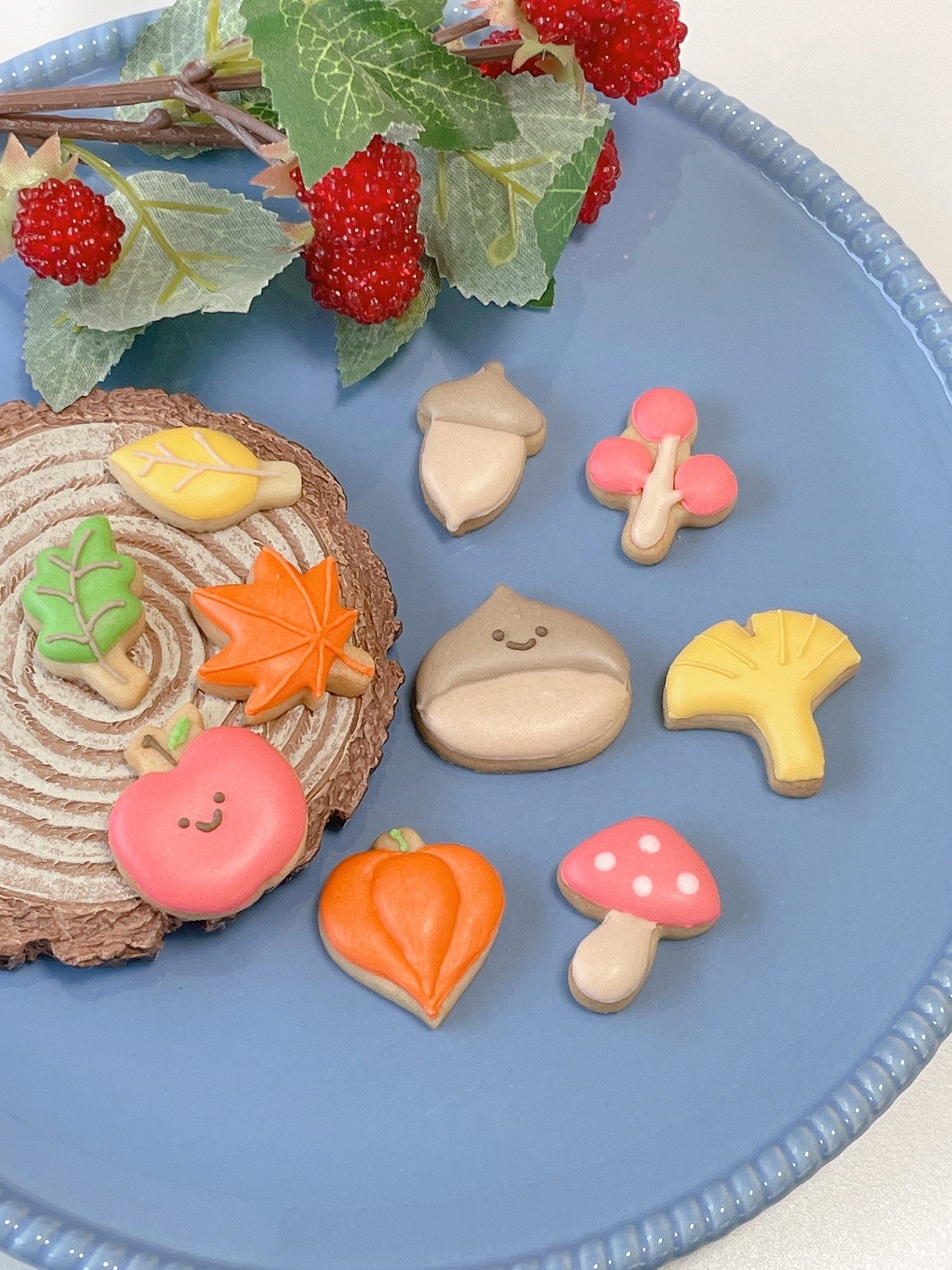 アイシングクッキー 小さい秋 - Cookie Monster | minne byGMOペパボ