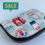 【SALE】L字ファスナーmini財布／milk