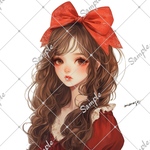 オリジナル　人物ステッカー　5枚セット