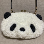 パンダちゃんガマ口ショルダーバッグ🐼再販