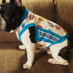 ラインジャージ切り替えタンクトップ　マスクマンズ　フレブル服（サイズをお選びください）