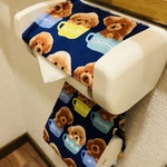 ティカッププードルのトイレットペーパーホルダー