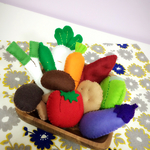 フェルト＊ままごと いろいろお野菜セット