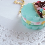 *にゃんこクッキーサンドキーホルダー。
