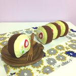 ままごと＊フェルト くるくる ロールケーキ