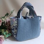 試作品♡《リバーシブルで楽しめる♡》◆mini◆リバティイブルバッグ