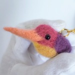 アカショウビン☆羊毛フェルト