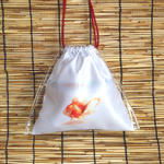夜店金魚巾着(赤)