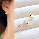 新作　シンプル　18k　高品質　繊細　大人女子　ドロップ　雫　SILVER925　スタッド　ピアス