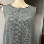 着物リメイク　グリーン系Ａラインワンピース　絞り