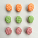 ドロップのブローチ ３粒セット