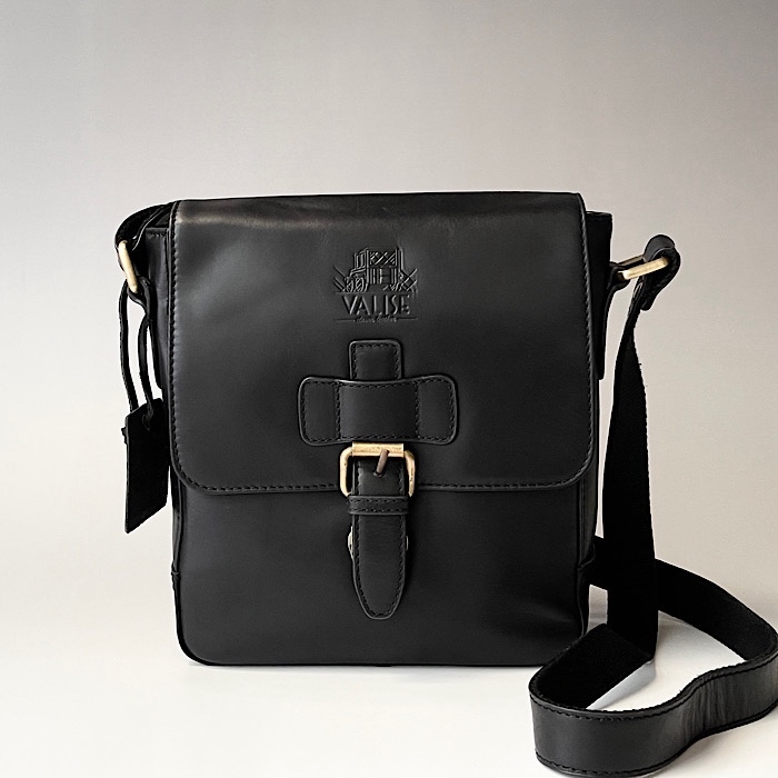 3way英国デザイン牛革かばんValiseドクターズ ブラックBuff Ⅲ - The