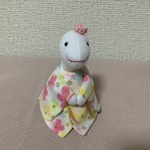   ちりめん細工:干支(巳年)飾り(10)