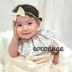 【 vintage flower 】フリルスタイ つけ襟 360° よだれかけ 花柄 韓国生地