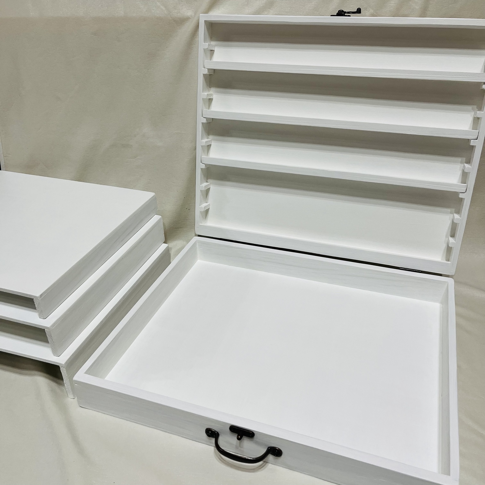 chieri　お店型什器×２・トランク什器　計３点　イベント什器 0_498f429dcbb95b71bf7c6c719f8d