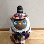 ラボット服 / ベスト＆キャスケット・黄色ﾋﾟﾝｸチェック