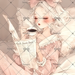 【H391】teatea.オリジナル 人物ステッカー