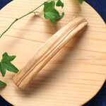 ★再販-スリムでロングなオリーブウッドのバレッタ（オリーブSLB1）長さ10.9cm×幅1.6cm