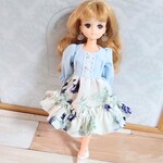 リカちゃんハンドメイド服セット【No.58】