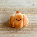 かぼちゃパンのブローチ(A)
