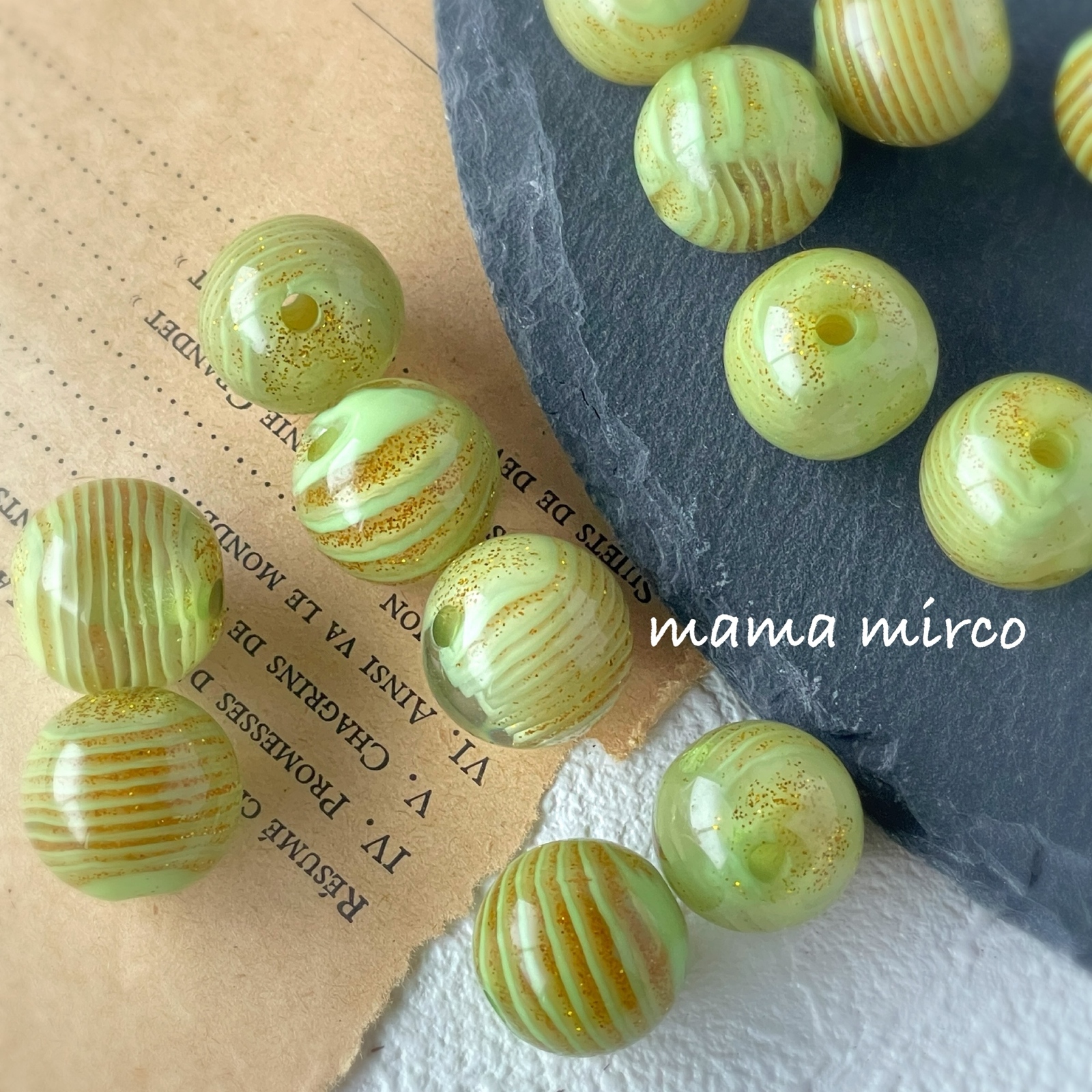 ビンテージビーズ ルールブルー / シードビーズ