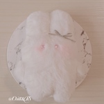 【ハンドメイド】♡ うさぎ　白　ぬいぐるみ