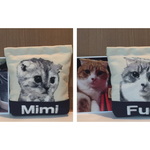 tamegai様専用カート❤︎愛猫の両面刺繍ポーチ