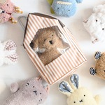 夢のマイホーム　（ぬいぐるみ用お家型ポーチ）ベージュハウス