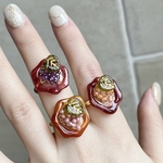 〜小さなガラス葡萄🍇リングガチャ〜