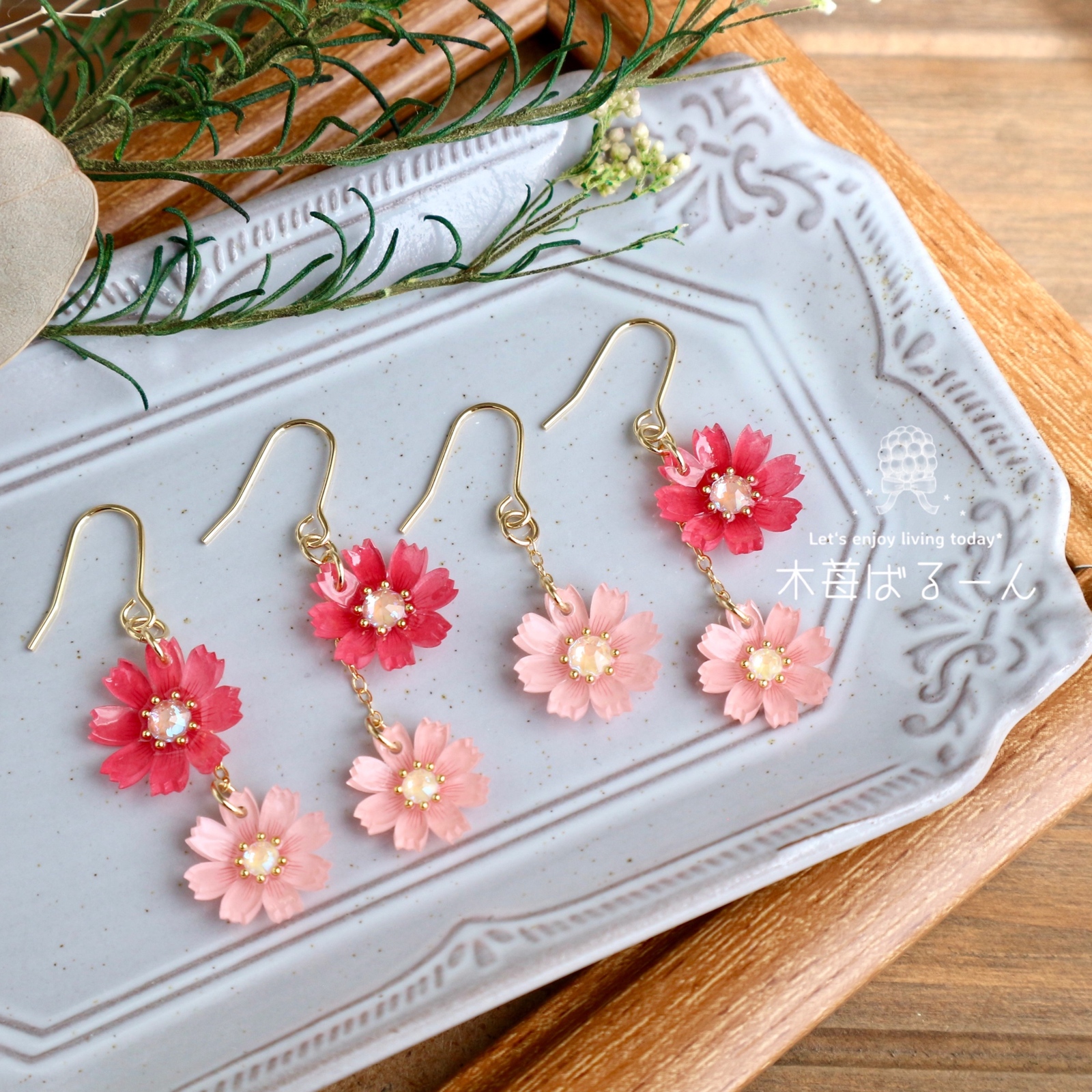 金木犀の花かんむりブローチ - 木苺ばるーん | minne byGMOペパボ 国内