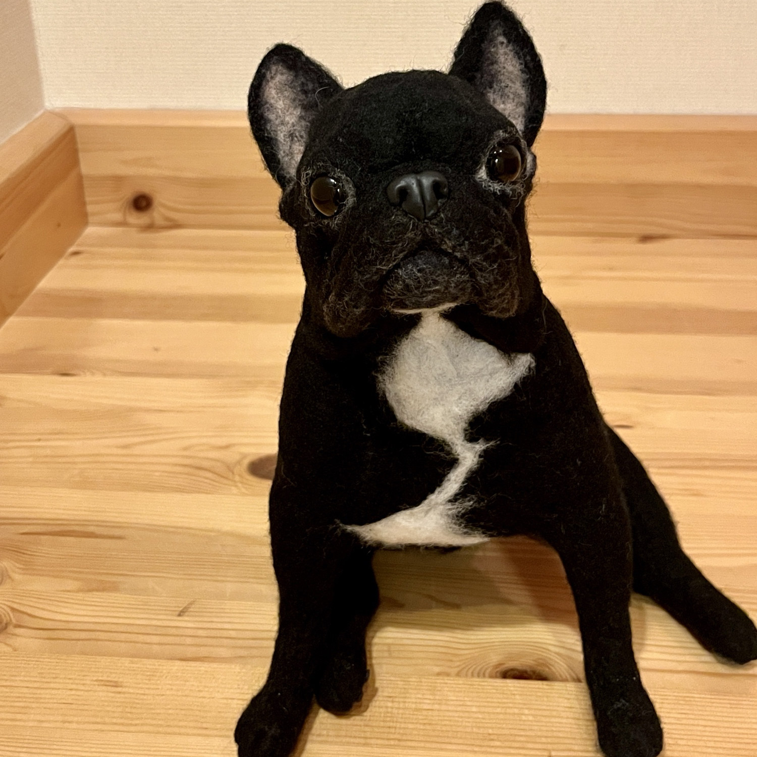 羊毛フェルト　ロングコートチワワ(柴犬カット) 羊毛フェルト ロングコートチワワ(柴犬カット) - MELLKOTA'S