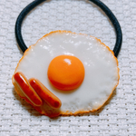 【再販】目玉焼きウインナー🍳ヘアゴム