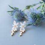 ◇ピアスorイヤリング◇キュービックジルコニア ゴールド ピアス【czpi2】