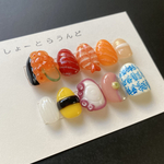 ネイルチップ 寿司 フェイクフード 食品サンプル リアル