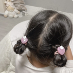 ＼再販／キッズ いちごゴム 【pink】 いちごヘアゴム  キッズヘアゴム ヘアアクセサリー ベビーヘアゴム 保育園 幼稚園